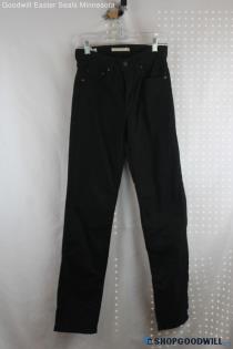 Levi's Women's Black High Rise Slim Straight Jeans SZ 27