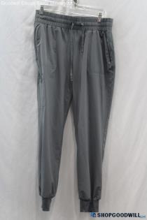 Chico's Women's Gray Drawstring Lightweight Joggers sz 4R