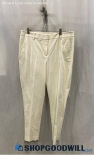 NWT Chico's Women's White Chino Pant - Sz 12