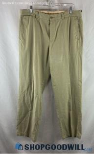 Tommy Bahama Men's Beige Straight Chinos - Size 36x32