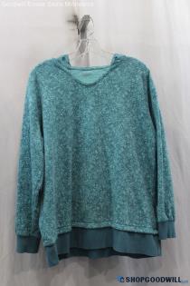 Athleta Womens Heather Blue Sweater Sz M