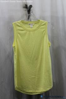 Athleta Womens Yellow Tank Top Sz XS