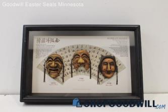 Korean Mask of Hahoe Byeolsin Exorcism Keun Suk Craft & AD2000 Design