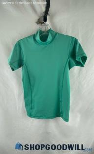 Patagonia Women's Teal Athletic Short Sleeve T-shirt - Sz S