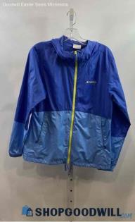 Columbia Men's Blue Windbreaker Jacket Sz M