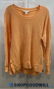 Athleta Women's Orange Sweatshirt Sz L