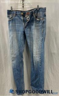 Levi's Men's 514 Blue Wash Slim Straight Cut Jean - Sz 30x32