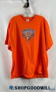 Sturgis Delta Men's Orange 2011 Sturgis Graphic T-Shirt - Sz 2