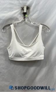 Athleta White Sports Bra - Sz M