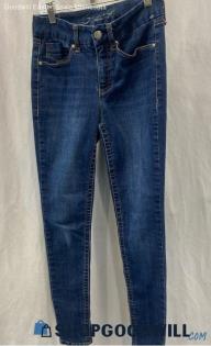 Seven7 Women's Blue Wash Skinny Ankle - Sz 4