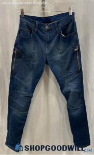 True Religion Men's Dark Blue Skinny Ankle Jean - Sz 29