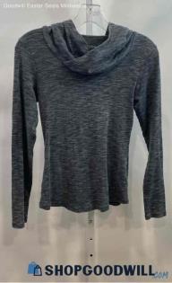 Columbia Women's Heather Gray Cowl Neck Sweater Sz S