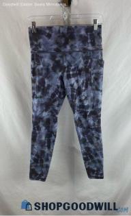 Athleta Women's Blue Polyester Leggings - Sz S