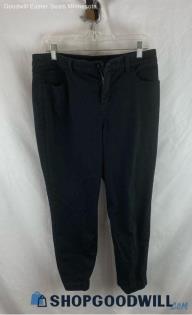 Chico's Women's Black Cotton Pants - Sz M