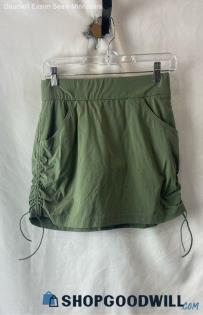 Columbia Women's Olive Green Cinch Tie Tech Skort - Sz S