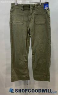 NWT Buffalo David Bitton Women's Green Crop Pants Sz 10