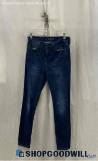 Lucky Brand Women's Dark Blue Skinny Ankle Jean - Sz 6