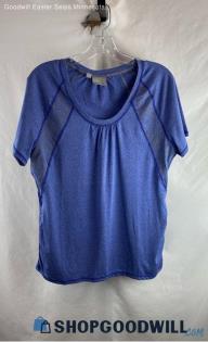 Athleta Women's Blue Shirt - Sz XL