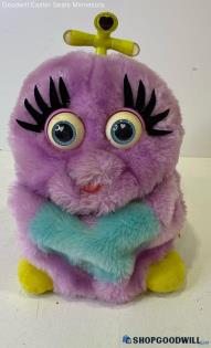 Trendmasters #60873 Purple Wuv Luv Talking Plush Vtg 1999 Approx 11" Tall