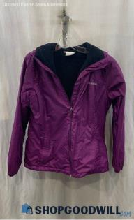 Columbia Women's Dark Purple Softshell Jacket - Sz M