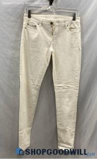 Michael Kors Women's White Skinny Jeans - Sz 2