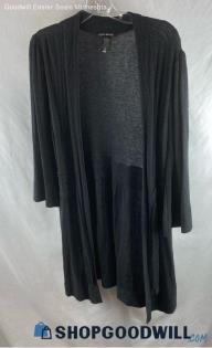 Lucky Brand Women's Black Nylon Sweater - Sz L