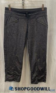 Athleta Women's Black Pull On Crop Pant - Sz S