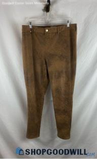 Chico's Women's Brown Polyester Pants - Sz M