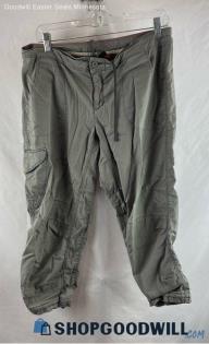 The North Face Women's Light Gray Cargo Capri Pants - Sz 12