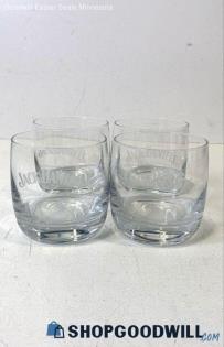 Jack Daniels No. 7 Glass 4pc Glasses