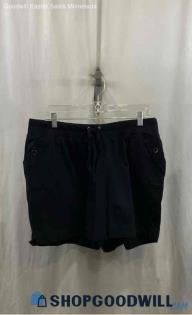 NWT Lane Bryant Women's Black Sweat Short - Sz 14/16