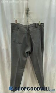 Dacron Men's Grey Formal Pants - Sz 36