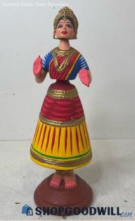 Artisan Handmade Look Lepakshi Kondapalli Dancing Doll