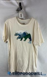 The North Face Men's Ivory Bear Graphic Lightweight T-shirt - Sz L