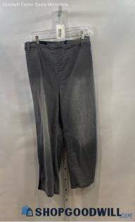 Torrid Women's Weathered Gray Wide Leg Cropped Jeggings - Sz 28