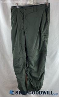 Columbia Men's Olive Green Ripstop Convertible Tech Pants - Sz 40