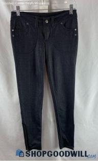 Athleta Women's Gray Stretchy Skinny Jeggings - Sz 0