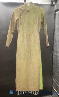 B) Hung Traditional East Indian Kurta Shirt x shirt - Sz OS