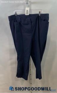 Lane Bryant Women's Navy Blue Capri Pants - Sz 24