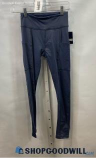 NWT Lucky Brand Women's Ash Blue Side Pocket Ankle Leggings - Sz XS