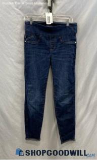 Rock & Republic Women's Dark Blue Skinny Ankle Jeans - Sz 8