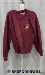 Russel Athletic Unisex Maroon Roosevelt Sweater - Sz L