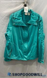 Chico's Women's Teal Light Jacket - Sz 3