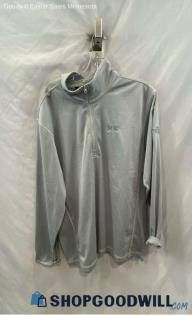 The North Face Men's Gray 1/4 Zip Sweater - Sz XL