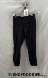 Athleta Women's Black pull on Cropped Leggings - Sz XS