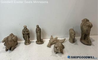 Vintage Angel Figured Wall Mount Statue + More