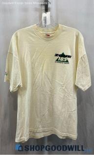 Zone 105 Men's White T-Shirt - Sz XXL