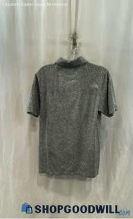 The Northface Men's Grey Collar T-shirt - Sz S