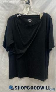 Chico's Women's Black T-shirt - Sz 2