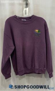 Lee Unisex Purple, Sin Si Ma Wa, MN Crewneck Sweater - Sz M